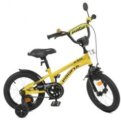 Акция на Велосипед детский Profi 14 дюймов, желтый (Y14214-1) от Stylus