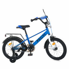 Акція на Детский велосипед Profi Brave 16 дюймов, синий (MB 16022) від Stylus
