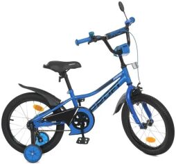 Акція на Детский велосипед Profi Prime 16 дюймов, синий (Y16223-1) від Stylus