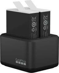 Акция на GoPro Dual Battery Charger + 2 Batteries Enduro for HERO11, HERO10, HERO9 (ADDBD-211-EU) от Stylus