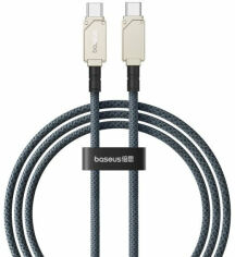 Акция на Baseus USB-C to USB-C Unbreakable Series 1m 100W Stellar White (P10355800221-00) от Stylus