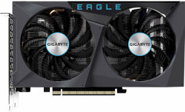 Акция на Gigabyte GeForce Rtx 3050 Eagle Oc 8G (GV-N3050EAGLE OC-8GD) от Stylus