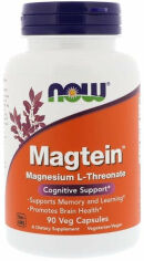 Акція на Now Foods Magtein 90 Vcaps L-треонат магния від Stylus