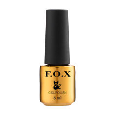 Акція на Гель-лак для нігтів F.O.X Gel Polish Gold Pigment 084, 6 мл від Eva