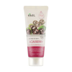 Акція на Пілінг-гель для обличчя Ekel Acai Berry Natural Clean Peeling Gel з екстрактом ягід асаї, 100 мл від Eva