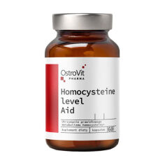 Акция на Дієтична добавка вітамінно-мінеральний комплекс в капсулах OstroVit Pharma Homocysteine Level Aid, 60 шт от Eva