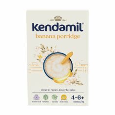 Акція на Дитяча молочна каша Kendamil з бананом, від 4-6 місяців, 150 г від Eva