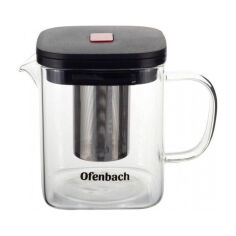 Акция на Чайник для заварювання чаю Ofenbach з фільтром, 1 л (OF-100612M) от Eva