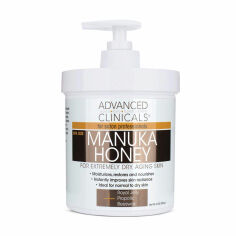 Акция на Крем для обличчя та тіла Advanced Clinicals Manuka Honey Cream Face, 454 г от Eva