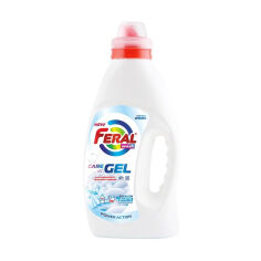 Акція на Гель для прання Feral Wash White Care Gel, 30 циклів прання, 1.5 л від Eva
