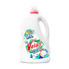 Акція на Гель для прання Velan Universal Fresh Washing Gel, 143 цикли прання, 5 л від Eva