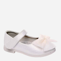 Акция на Дитячі туфлі для дівчинки Clibee Y16-White 22 Білі от Rozetka