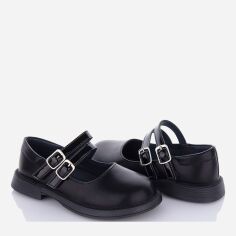 Акция на Підліткові туфлі для дівчинки Clibee DC201-Black 35 Чорні от Rozetka