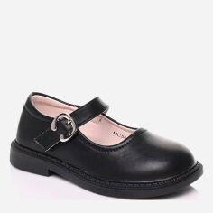 Акція на Дитячі туфлі для дівчинки Apawwa MC541-Black 29 Чорні від Rozetka