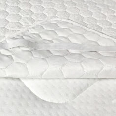 Акция на Наматрасник хлопковый с резинками по углам Cotton Eurosleep 70х190 см от Podushka