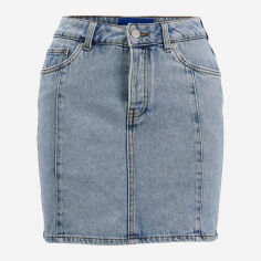 Акция на Спідниця джинсова міні літня жіноча JJXX XAZ424212LUWX XL Блакитна от Rozetka