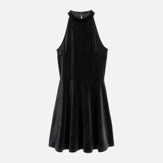 Акция на Плаття H&M XAZ087682FJCR 42 Чорне із сріблястим от Rozetka