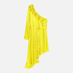 Акция на Сукня H&M XAZ127743FURR 44 Яскраво-жовта от Rozetka