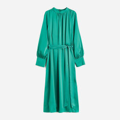 Акция на Плаття міді осіннє жіноче H&M XAZ419178TWBY S Зелене от Rozetka
