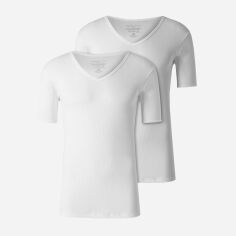 Акція на Комплект футболок з бавовни (2шт) C&A 2189501b99 3XL Білий від Rozetka