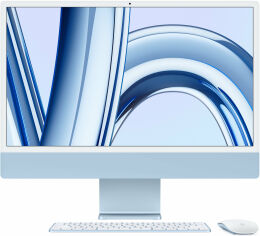 Акция на Apple iMac M3 24" 256GB 8GPU Blue (MQRC3) 2023 от Stylus