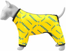 Акція на Дождевик для собак Waudog Clothes рисунок Смелость S40, В 56-59 см, С 37-40 см (5340-0231) від Stylus