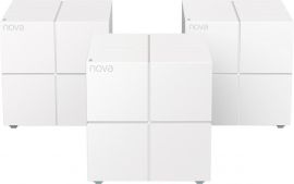 Акция на Бездротова домашня MESH система Tenda Nova MW6 (3-pack) от Територія твоєї техніки