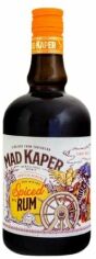 Акция на Напиток на основе рома Mad Kaper Rum Spiced 35 % 0.7 л с бокалом (PLK5414145034847) от Stylus