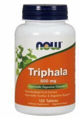 Акція на Now Foods Triphala 500 Mg 120 Tabs Трифала від Stylus