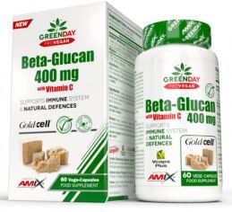 Акція на Amix GreenDay ProVegan BetaGlucan 400mg 60 vegan caps / 60 servings від Stylus