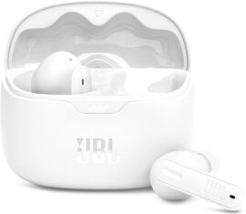 Акция на Навушники JBL Tune Beam White от Rozetka