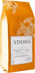 Акція на Кава в зернах VDOMA Fruitful Delight натуральна смажена Арабіка 1 кг (VDOMA-C-FD-1000) від Rozetka