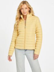Акція на Демісезонна куртка жіноча Guess Q3OL08WEZT2-A210 XL Жовта від Rozetka