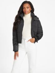 Акция на Зимова куртка жіноча Guess Q2BL07WF3H2-JBLK XL Чорна от Rozetka