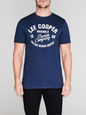 Акція на Футболка Lee Cooper 590131-18 L Vintage Blue від Rozetka