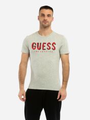 Акция на Футболка чоловіча Guess X2RI05KAKC1 S Сіра от Rozetka