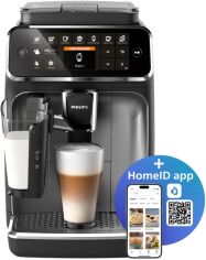 Акція на Кавомашина PHILIPS Series 4300 LatteGo EP4346/71 від Rozetka