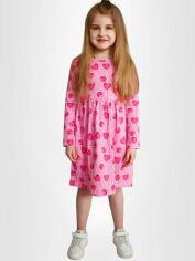 Акція на Дитяча сукня для дівчинки ROZA 221203 92 см Малинове від Rozetka