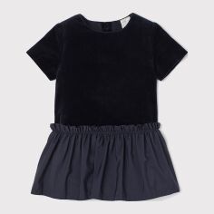 Акція на Дитяча літня сукня для дівчинки H&M 02-0715209_003 68 см Темно-синя (СА2000002001461) від Rozetka