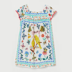 Акція на Дитяча літня сукня для дівчинки H&M 0710510_001 122/128 см Біла (СА2000002005018) від Rozetka