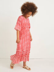 Акция на Дитяче літнє плаття для дівчинки C&A GD-00069360 116 см Червоне от Rozetka