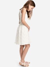 Акція на Підліткове літнє плаття для дівчинки H&M 0473973_005 170 см Біле (СА2000001490112) від Rozetka