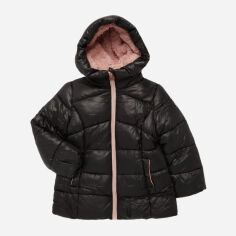 Акція на Дитяча демісезонна стьобана куртка для дівчинки Michael Kors 969253247 128 см Чорна від Rozetka