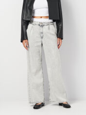 Акція на Джинси Baggy жіночі Its Basic 3234, 4s4, gri 34 Сірі від Rozetka