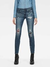 Акция на Джинси жіночі G-Star Raw D07918-9438-9111 23-32 Темно-сині от Rozetka