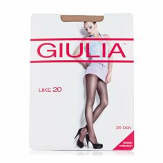 Акция на Колготки жіночі Giulia Like класичні, з шортиками, 20 DEN, Daino, розмір 2 от Eva