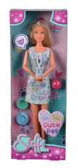 Акція на Лялька Steffi & Evi Love Штеффі з тваринкою в блакитній сукні (5733628/2) від Будинок іграшок
