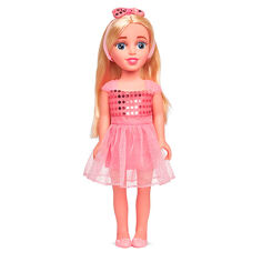 Акція на Лялька Kids Hits Beauty star Party time у рожевій сукні (KH40/003) від Будинок іграшок