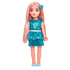 Акція на Лялька Kids Hits Beauty star Party time у синій сукні (KH40/001) від Будинок іграшок