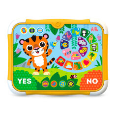 Акция на Інтерактивний планшет Kids Hits Touch Pad Вікторина (KH02/002) от Будинок іграшок